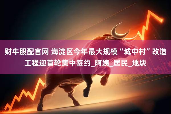财牛股配官网 海淀区今年最大规模“城中村”改造工程迎首轮集中签约_阿姨_居民_地块